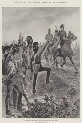 Slag fra den britiske hær, Waterloo